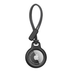 Mobile Origin Airtag Loop Case Holder A1, black - (MO-ALCH-BLK-A1)