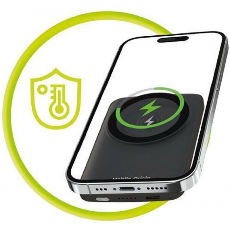 Mobile Origin Wireless Magnetic PowerBank 5000mAh PB10 - (MO-WMP-PB10)