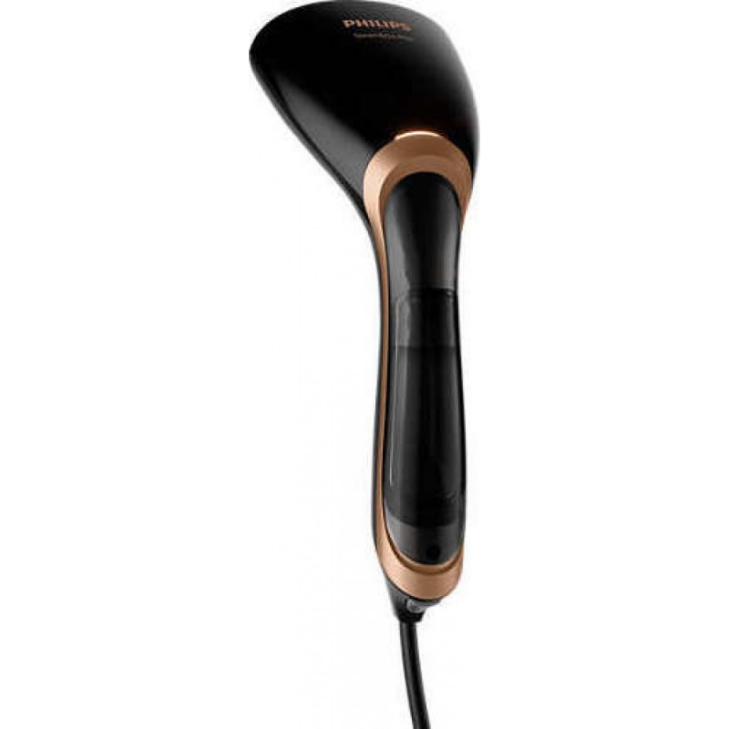 Philips Steam&Go Ατμοκαθαριστής Ρούχων Χειρός 1300W με Δοχείο 70ml (GC362/80) Μαύρος