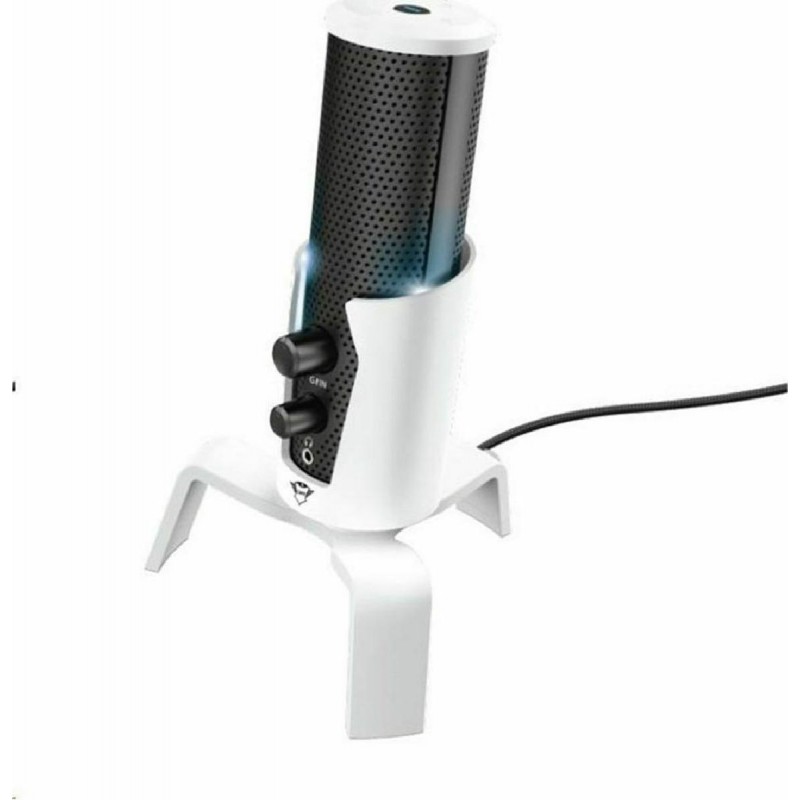 Trust GXT 258 Fyru USB 4-in-1 Streaming Microphone (24257) Λευκό