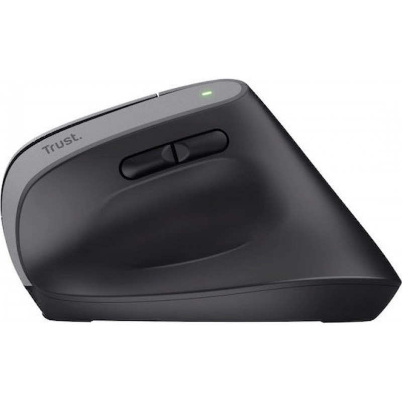 Trust Bayo+ Ασύρματο Εργονομικό Bluetooth Vertical Ποντίκι Μαύρο