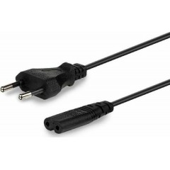 Cablexpert Power Cord EU input 2pin Plug Black (PC-184/2)