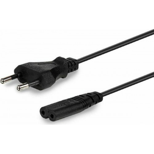 Cablexpert Power Cord EU input 2pin Plug Black (PC-184/2)