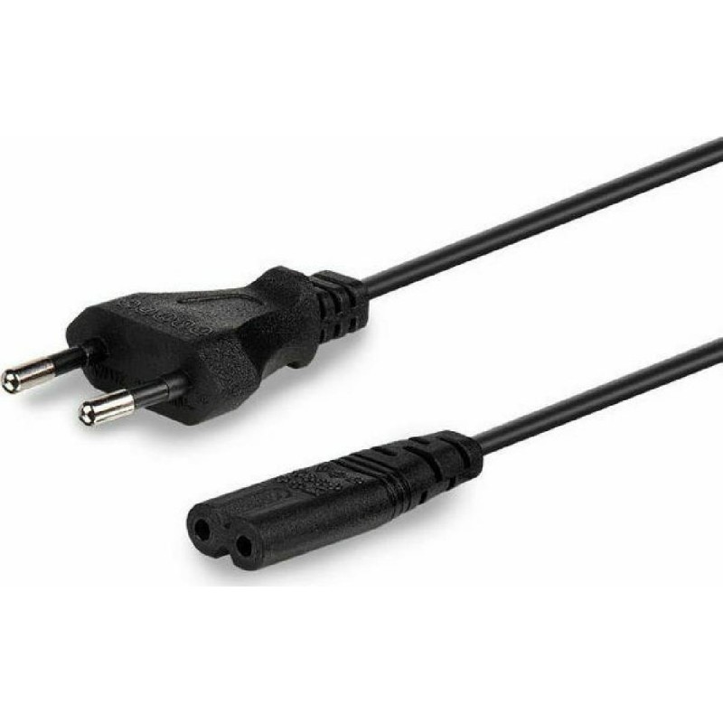 Cablexpert Power Cord EU input 2pin Plug Black (PC-184/2)