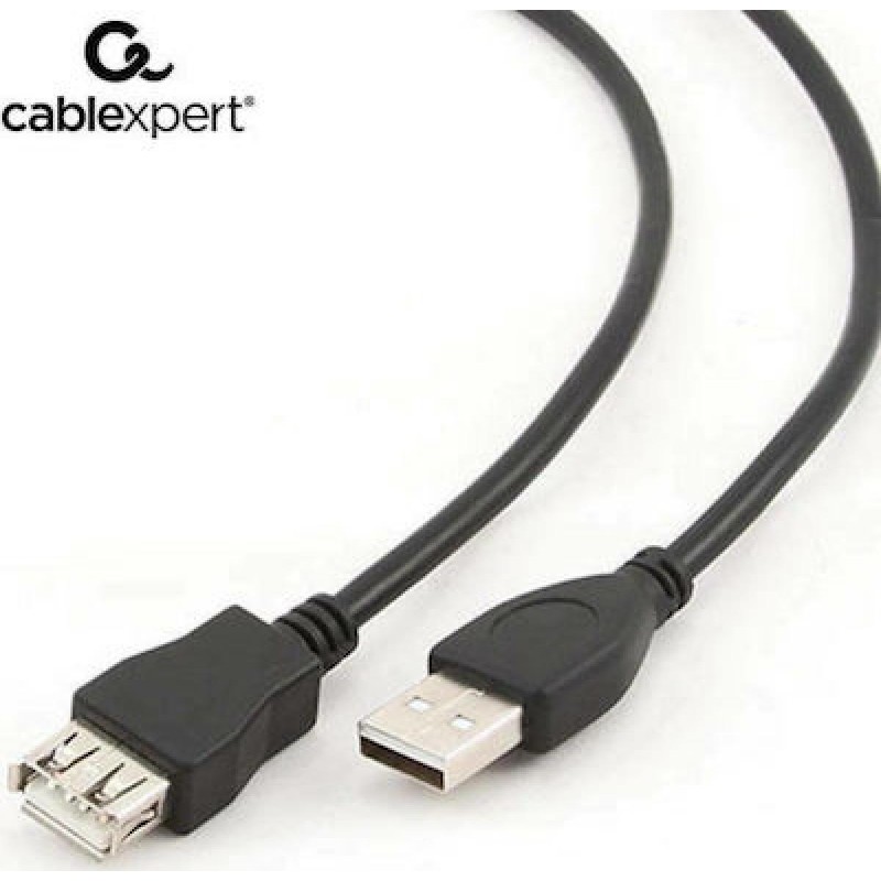Cablexpert USB 2.0 Extension Cable 3m (CCP-USB2-AMAF-10) Black
