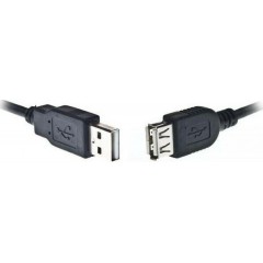 Cablexpert USB 2.0 Extension Cable 3m (CCP-USB2-AMAF-10) Black