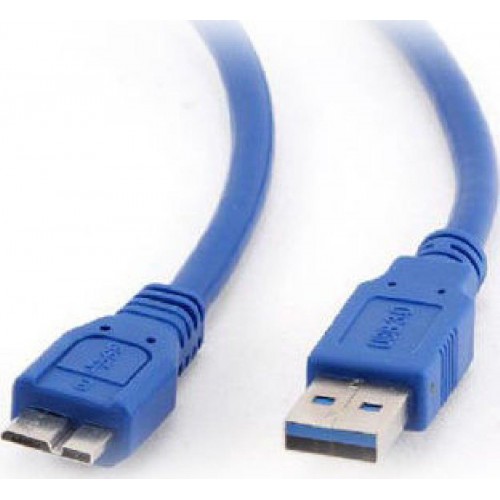 Cablexpert Regular USB 3.0 to micro USB Cable Μπλε 1.8m (CCP-MUSB3-AMBM-6)