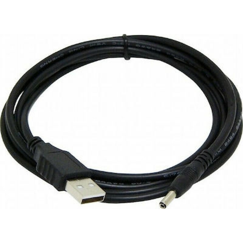 Cablexpert Cable USB-A male - DC 3.5 mm Μαύρο 1,8m (CC-USB-AMP35-6)