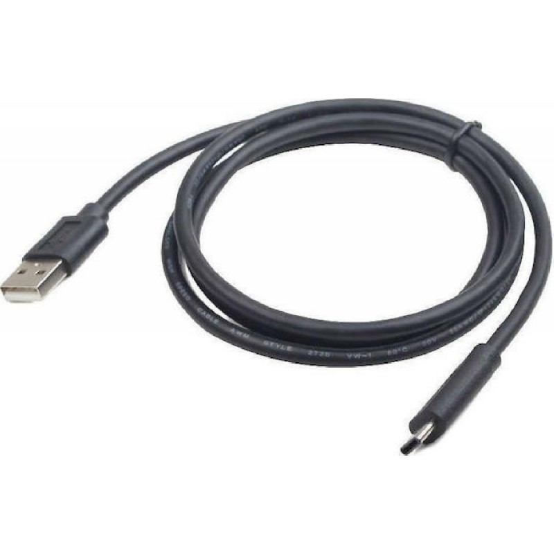 Cablexpert USB 2.0 AM to Type-C Cable 1.8m (CCP-USB2-AMCM-6) Black