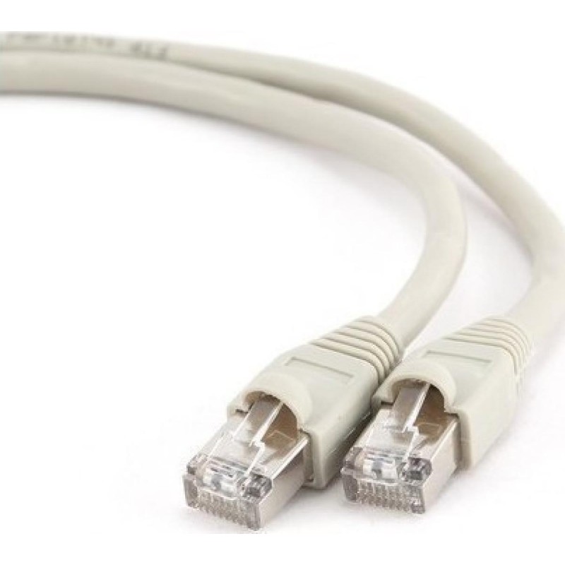 Cablexpert F/UTP Cat.6 Καλώδιο Δικτύου Ethernet 0.5m (PP6U-0.5M) Γκρι