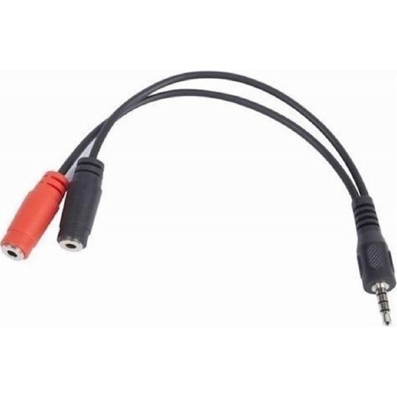 Cablexpert Μετατροπέας 3.5mm male σε 3.5mm 2x female (CCA-417M)