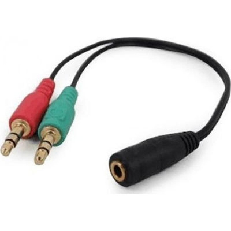 Cablexpert Μετατροπέας 3.5mm 2x male σε 3.5mm female (CCA-418M)