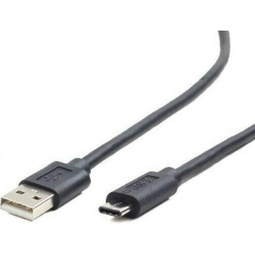 CABLEXPERT USB2,0 AM TO TYPE-C CABLE 1M BLACK RETAIL PACK