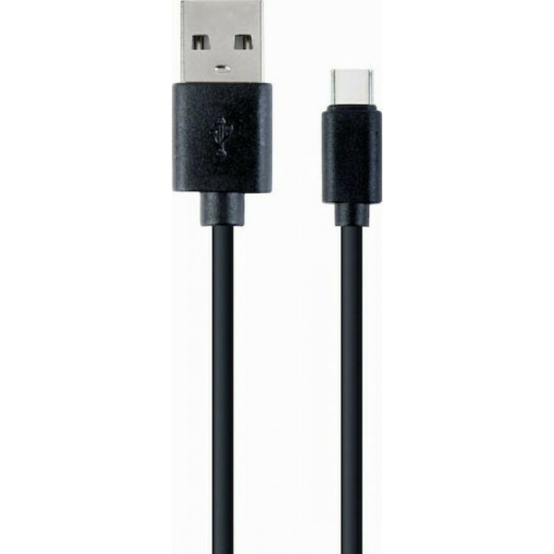 CABLEXPERT USB2,0 AM TO TYPE-C CABLE 1M BLACK RETAIL PACK
