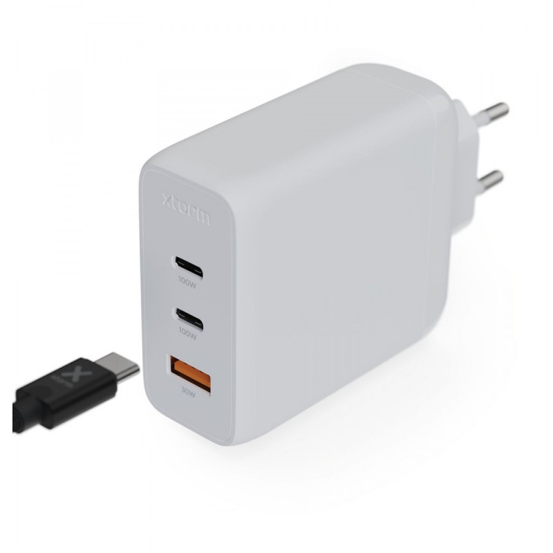 Xtorm Essential Wall Charger 100W GaN-Ultra (XEC100) White