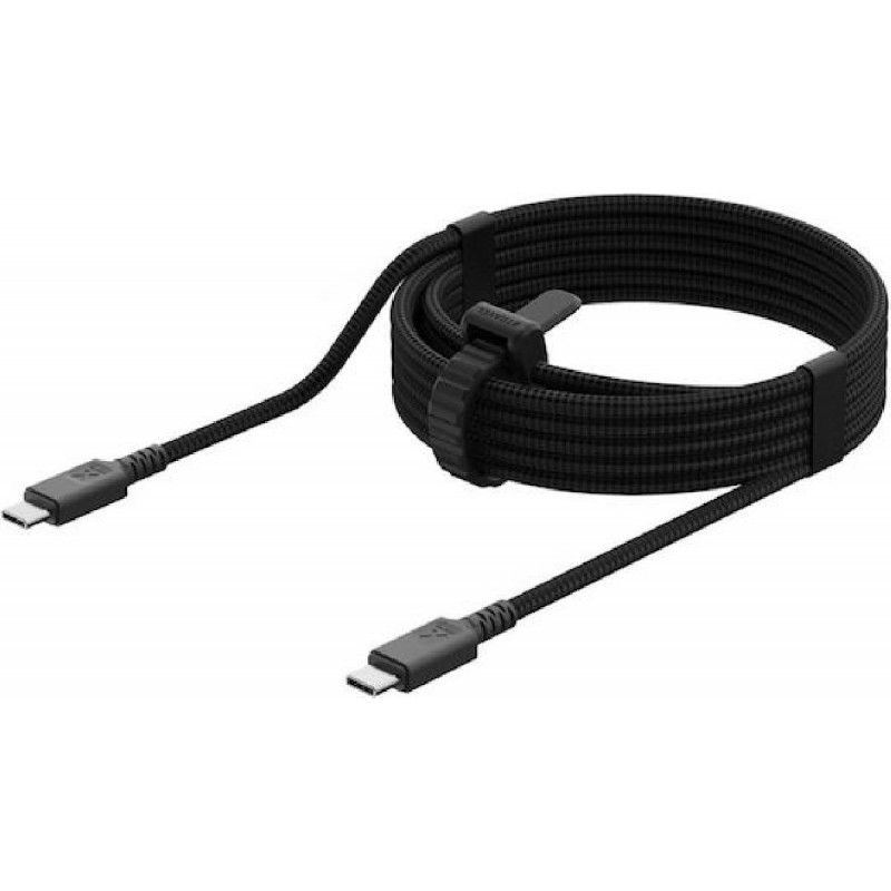 Xtorm Braided USB 2.0 Cable USB-C male - USB-C 240W 1.5m (CX3091) Μαύρο