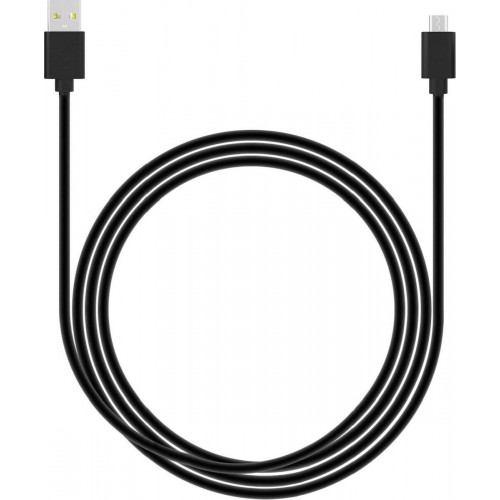 Lamtech microUSB Charging Cable 2m (LAM440962) Black
