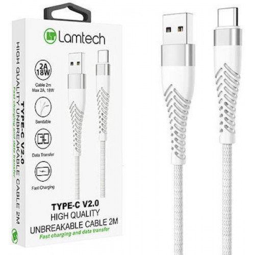 Lamtech Cable Type C V2.0 2m (LAM450299)