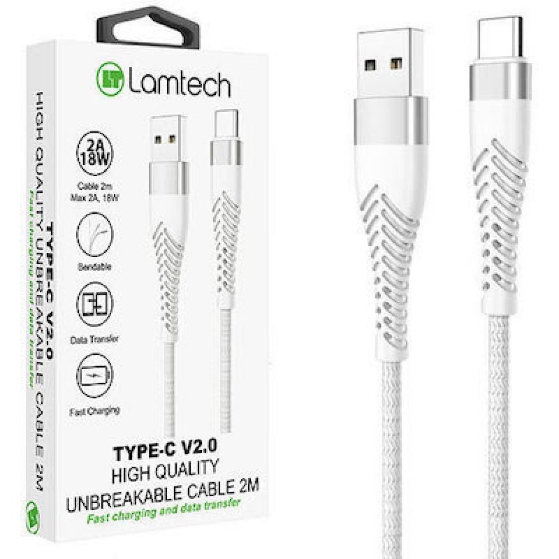 Lamtech Cable Type C V2.0 2m (LAM450299)