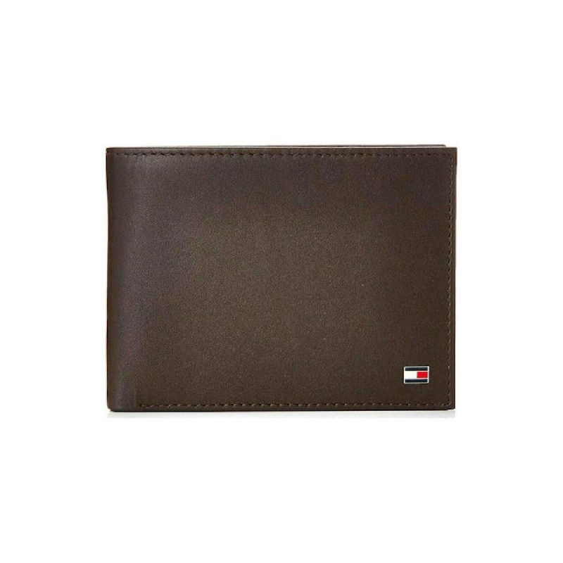 Ανδρικό Πορτοφόλι Tommy Hilfiger Eton Flap AM0AM00652 041 Καφέ