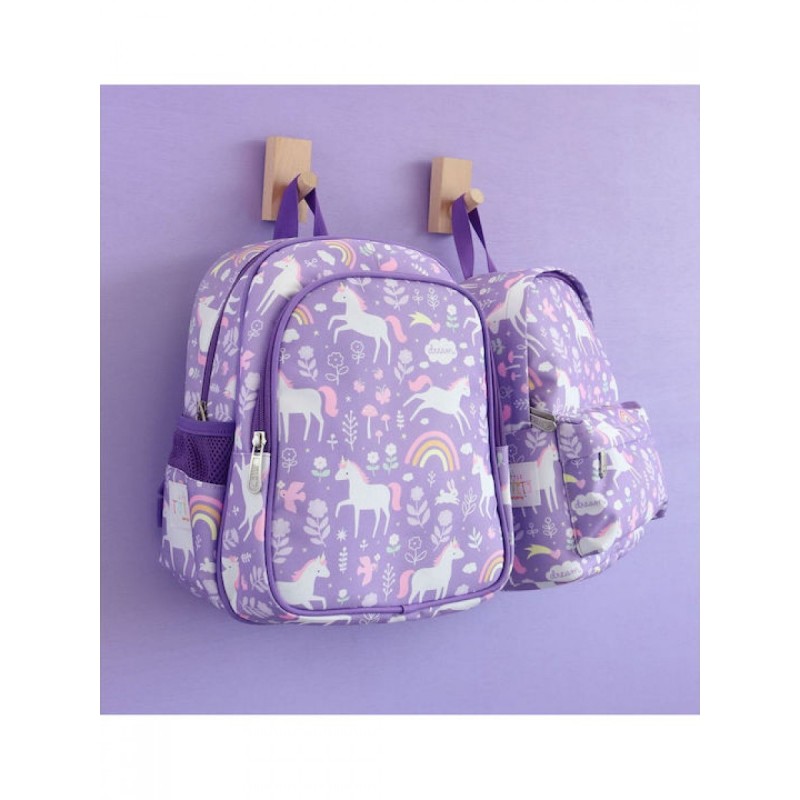 A little lovely company Tσάντα Πλάτης Νηπιαγωγείου με Ισοθερμική Θήκη (BPUDPU74) Unicorn Dreams A little lovely company Tσάντα Πλάτης Νηπιαγωγείου με Ισοθερμική Θήκη (BPUDPU74) Unicorn Dreams