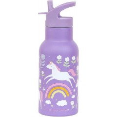 A Little Lovely Company Παιδικό Παγούρι Θερμός Ανοξείδωτο με Καλαμάκι 350ml (DBSSUD77) Unicorn Dreams A Little Lovely Company Παιδικό Παγούρι Θερμός Ανοξείδωτο με Καλαμάκι 350ml (DBSSUD77) Unicorn Dreams