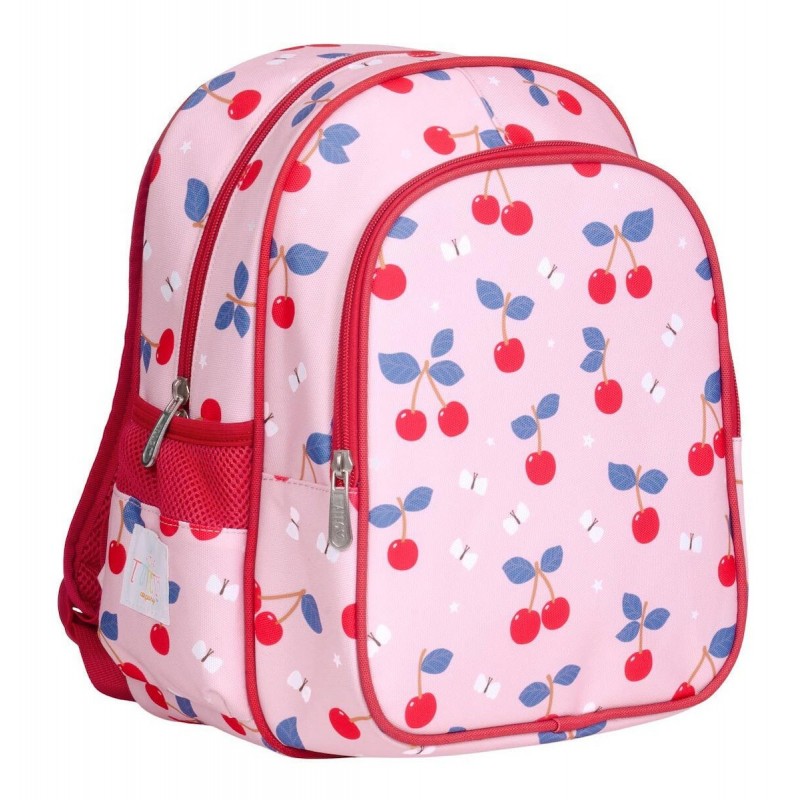 A little lovely company Tσάντα Πλάτης Νηπιαγωγείου με Ισοθερμική Θήκη (BPCHPI82) Cherries