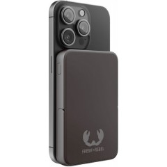 Fresh 'n Rebel Magnetic MagSafe Power Bank 5000mAh με Θύρα USB-C (2PBM5000SG) Storm Grey