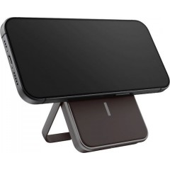 Fresh 'n Rebel Magnetic MagSafe Power Bank 5000mAh με Θύρα USB-C (2PBM5000SG) Storm Grey