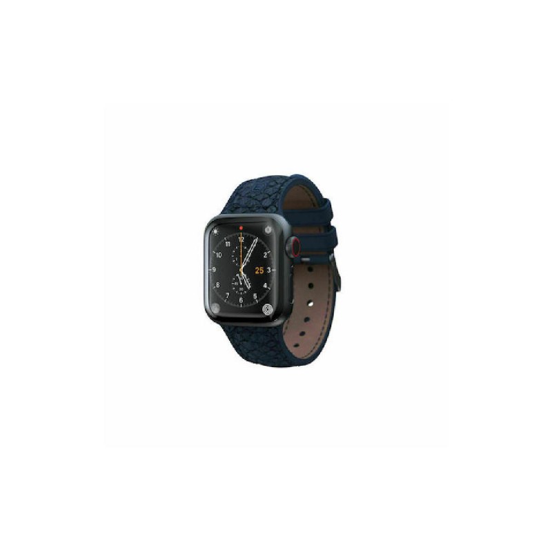 Njord Vatn Λουράκι Δερμάτινο Μπλε (Apple Watch 38/40/41mm)