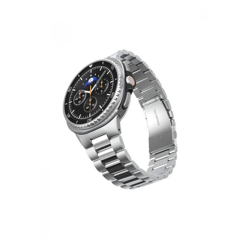 Spigen Modern Fit Λουράκι Ανοξείδωτο Ατσάλι Ασημί (Galaxy Watch 8 / 8 Classic)