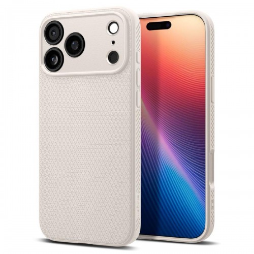 Spigen Liquid Air Case for iPhone 17 Pro Max (ACS10268) Natural Titanium