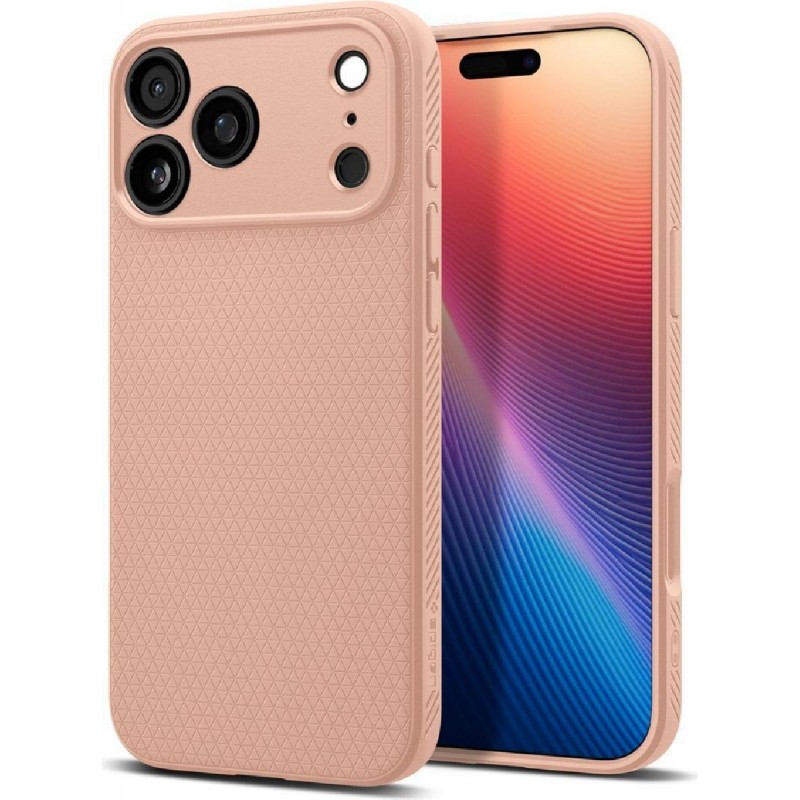 Spigen Liquid Air Case for iPhone 17 Pro Max (ACS10269) Rose Titanium