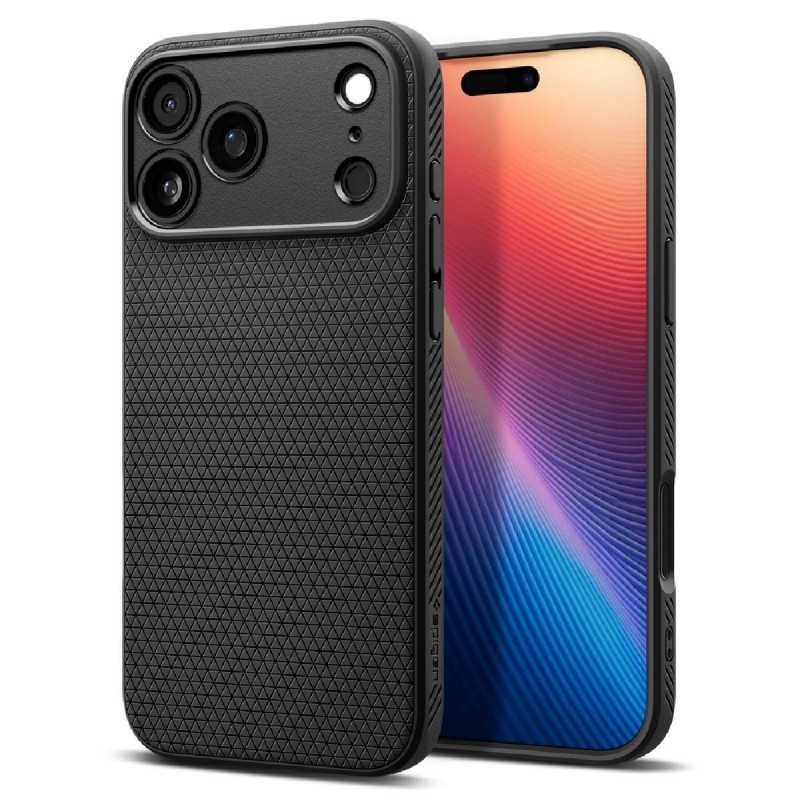 Spigen Liquid Air Case for iPhone 17 Pro (ACS10331) Matte Black