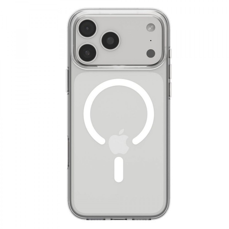 Spigen Liquid Crystal MagFit Back Cover Σιλικόνης για iPhone 17 Pro (ACS10396) Clear White