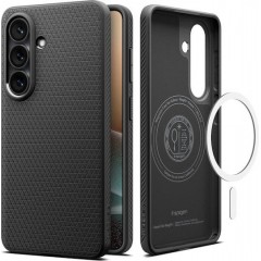 Spigen Liquid Air Mag Back Cover Μαύρο (Galaxy S26)