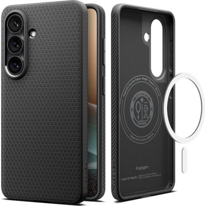 Spigen Liquid Air Mag Back Cover Μαύρο (Galaxy S26)