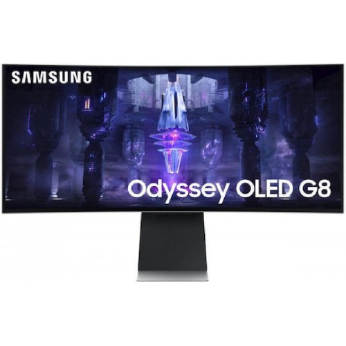 Samsung Odyssey G8 OLED HDR Curved Gaming Monitor 34
