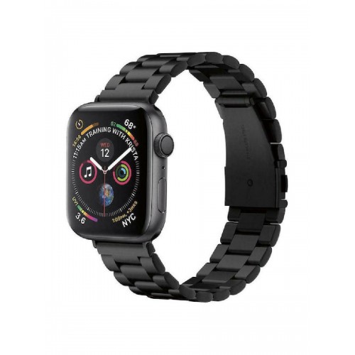 Spigen Modern Fit Λουράκι Μεταλλικό (Apple Watch 42/44mm) 062MP25403 Μαύρο