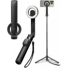 Spigen Selfie stick S571W MagSafe Bluetooth with tripod - black - (26105-0)