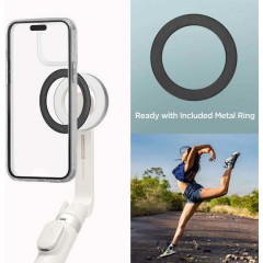 Spigen S571W Selfie Stick Τρίποδο Κινητού Bluetooth (AMP07657) Γκρι