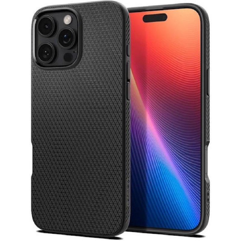 Spigen Liquid Air Case for iPhone 16 Pro (ACS08117) Matte Black