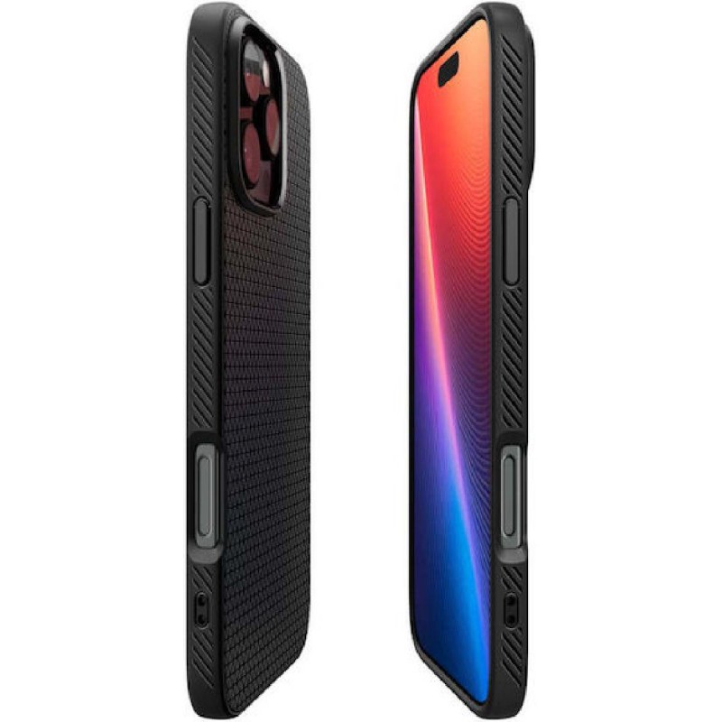 Spigen Liquid Air Case for iPhone 16 Pro (ACS08117) Matte Black