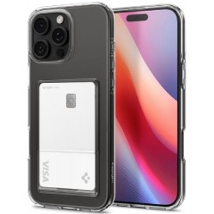 Spigen Crystal Slot για Apple iPhone 16 Pro - Crystal Clear (ACS08144)