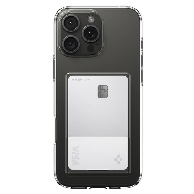 Spigen Crystal Slot για Apple iPhone 16 Pro - Crystal Clear (ACS08144)