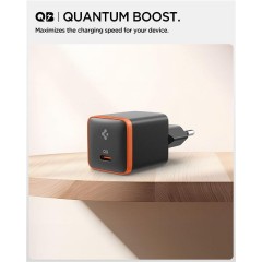 Spigen ArcStation Essential 30W Wall Charger, black (ACH08448)