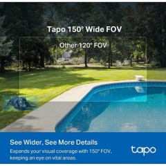 TP-LINK Tapo C425 KIT Κάμερα Παρακολούθησης Full HD+ 4MP Αδιάβροχη Μπαταρίας με Αμφίδρομη Επικοινωνία v2.0