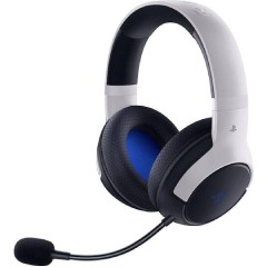 Razer Kaira Hyperspeed PlayStation for PS5 / PC Ασύρματο Over Ear Gaming Headset με σύνδεση USB Licensed Black/White