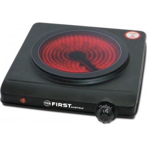 First Austria Μονή Υπέρυθρη Κεραμική Εστία 1250 W (FA-5096-1) Μαύρη First Austria Μονή Υπέρυθρη Κεραμική Εστία 1250 W (FA-5096-1) Μαύρη