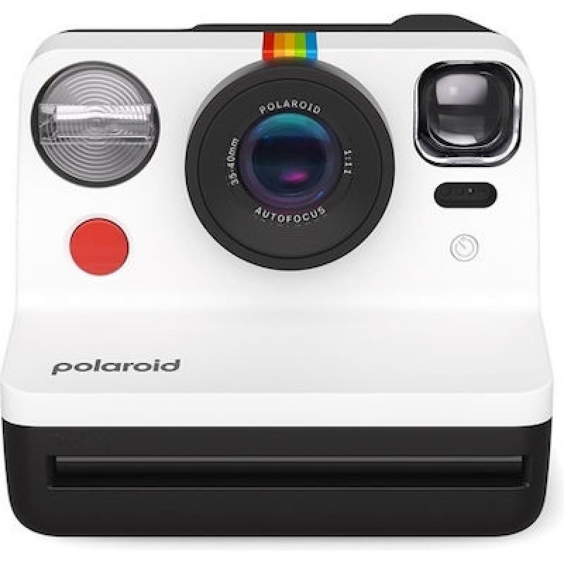 Polaroid Instant Φωτογραφική Μηχανή Now Gen 2 White/Black